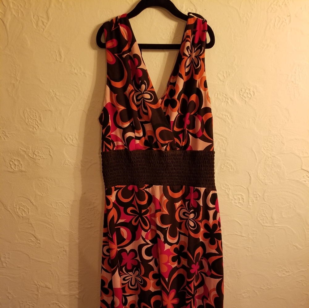 Retro Floral Inspired dress